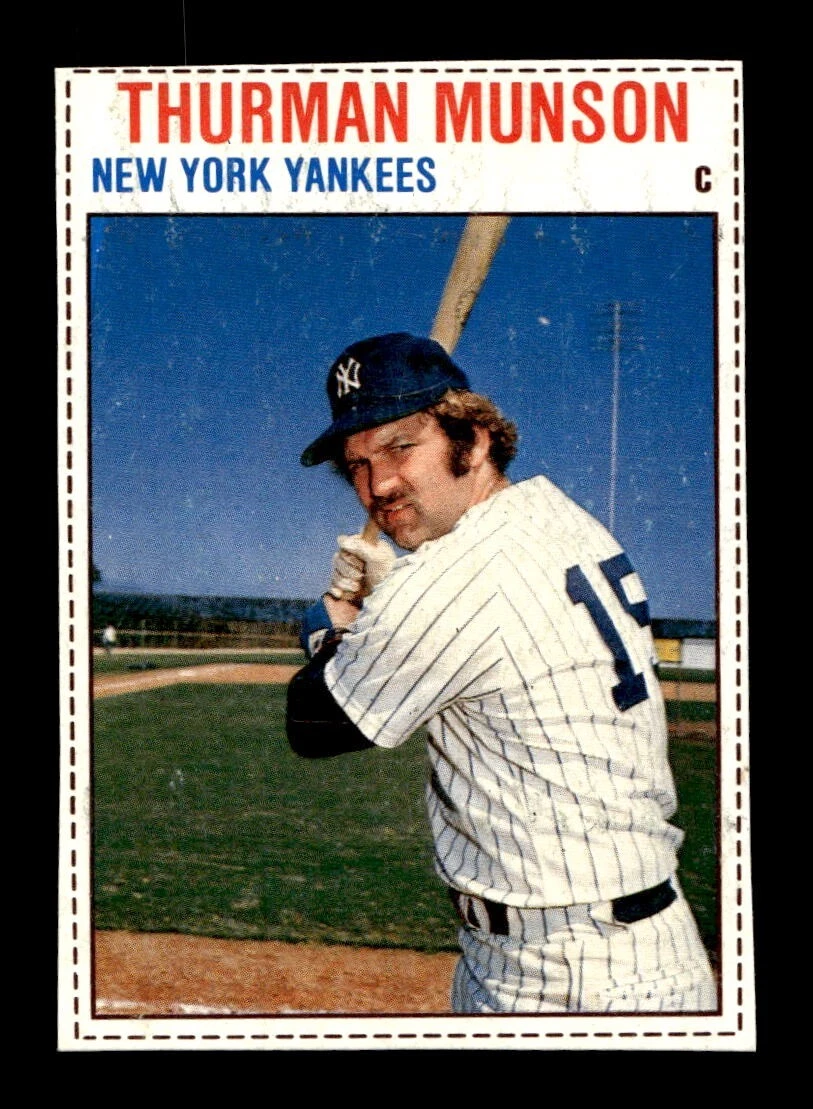 Thurman Munson trading card