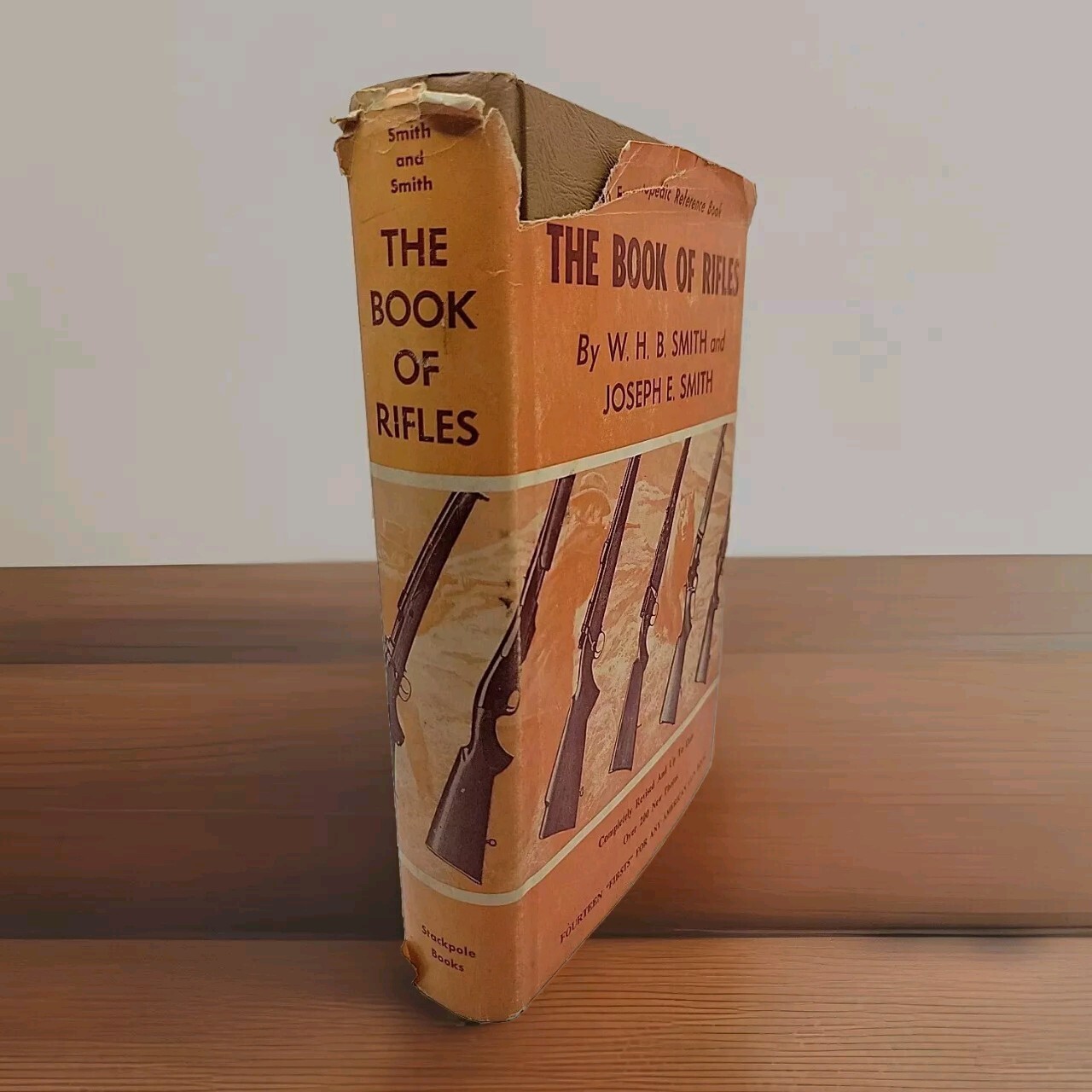 The Book of Rifles by W.H.B. Smith and Joseph E. Smith illustrated 1965 Guns