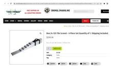 Bon Tool  Reinforced Aluminum H-Screed Set (6-Piece)