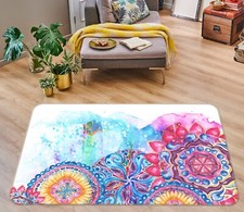 3D Gemaltes Sonnenblumen NAM6354 Spiel Teppich Mat Elegant Foto Teppich Fay
