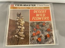 View-Master Packet Set Special Subject Desert Wild Flowers GAF B629 1956