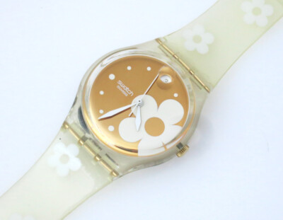 5 PETAL JOY - Swatch Gent - GE406 STD- Neu und ungetragen