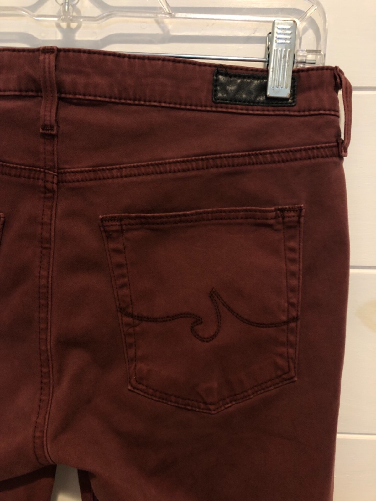 ANTHROPOLOGIE AG ADRIANO GOLDSCHMIED ABBEY ANKLE MID RISE SUPER SKINNY JEANS 27