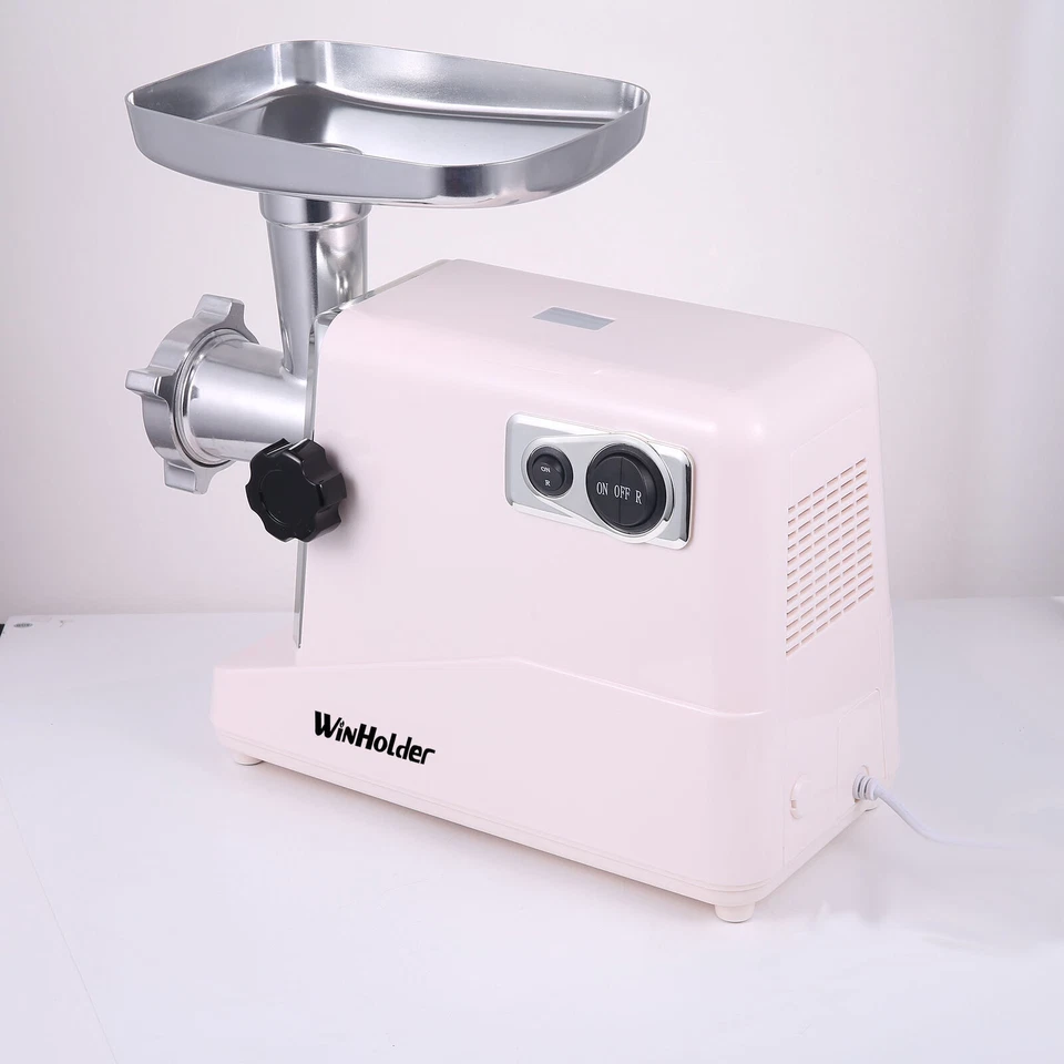 Picadora de carne eléctrica 3500 W para hacer salchichas de alta resistencia picadora de carne con 3 cuchillas EE. UU. Foto 4 de 4