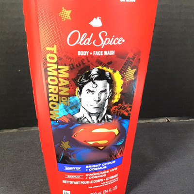 Old Spice Body Wash Limited Edition Superman Man Of Tomorrow