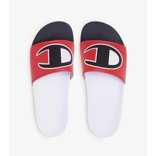 Champion Men's IPO Split Slides Sandals - Scarlet/Multicolor
