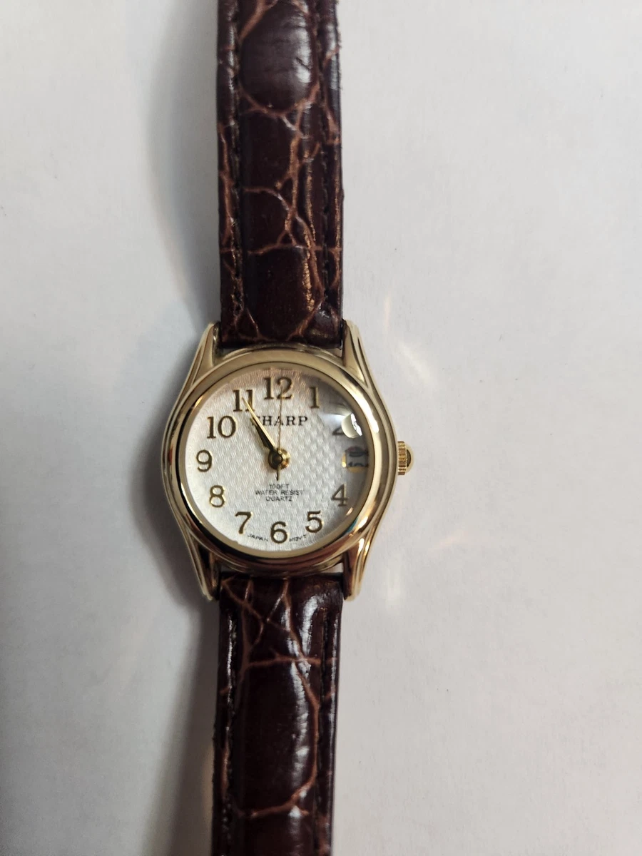 Sharp Women Stainless Steel Band Wristwatches for sale | eBay display picture 1