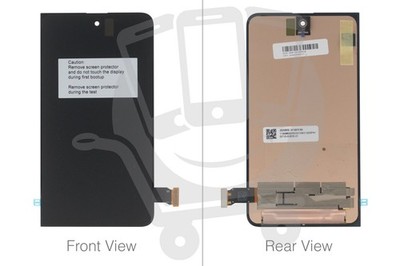 Offizieller Google Pixel Fold äußerer LCD-Bildschirm & Digitizer - G949-00409-01