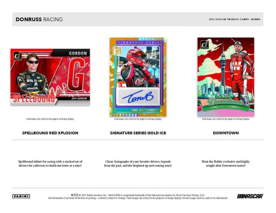 2025 Panini Donruss Racing Hobby Box - Image 3 of 4