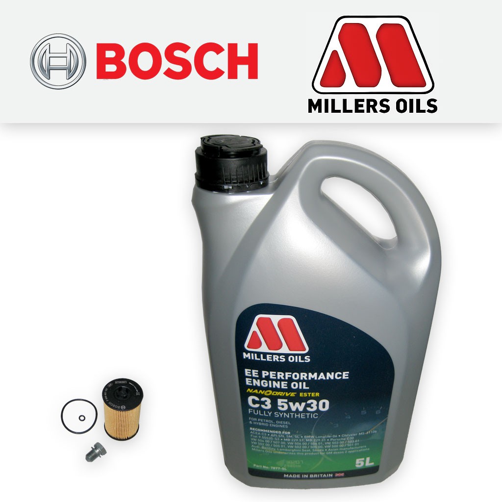 SERVICE KIT for SEAT ATECA (KH) 1.6 TDI OIL FILTER SUMP PLUG +EE OIL 2016-2018