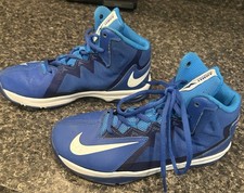 Nike Air Max Stutter Step 2 Unisex Kids Sneaker Blue/White Mid Top 4Y