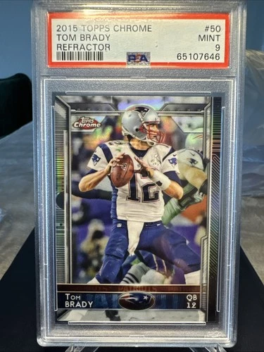 2015 Topps Chrome - Tom Brady #50 Refractor