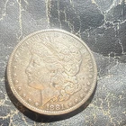 1881 Morgan Silver Dollar $1 Circulated Business Strike US Coin