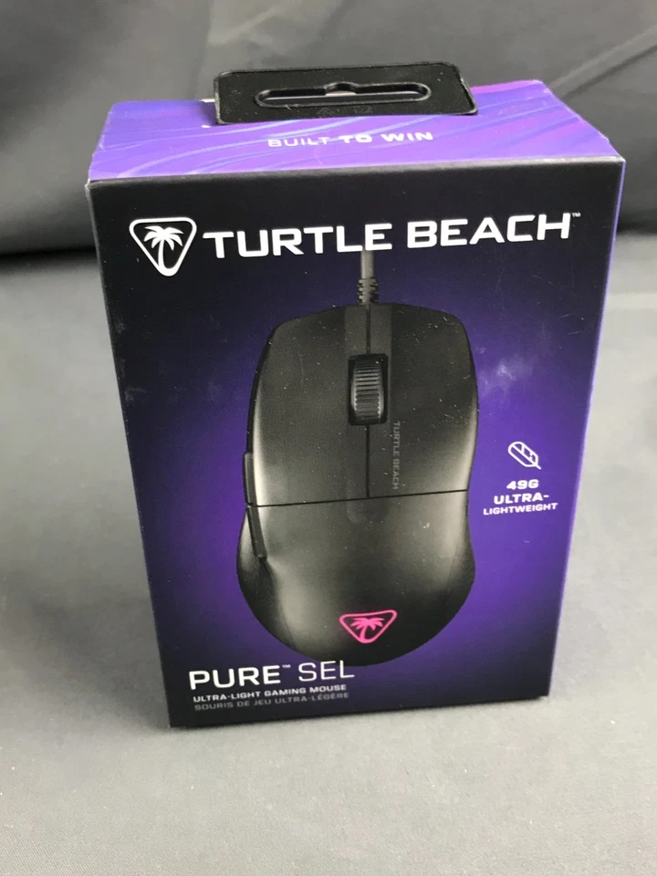 Turtle Beach Pure SEL Ultra-Light Wired Ergonomic RGB Gaming Mouse with 8K DPI - Image 3 of 4