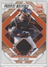 2020 Panini Elite Extra Edition Prospect Materials Orange 82/199 Joey Bart uk2