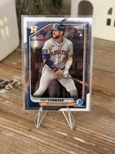 2024 Bowman Chrome - Trey Cabbage Rookie Houston Astros #100 NM