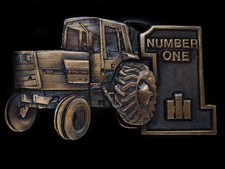 TI05157 NOS VINTAGE 1970s INTERNATIONAL HARVESTER 5288 TRACTOR BELT BUCKLE