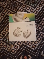 Bose Ultra Open Earbuds - True Wireless Bluetooth - White Smoke - Opened Box