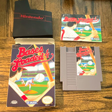 Jaleco Bases Loaded 4 Nintendo NES NTSC-U/C Complete w/ Box & Manual 1993