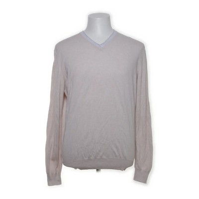 Artu Napoli, Pullover, Größe: L, Beige, Baumwolle, Einfarbig, Feinstrick #8Cg