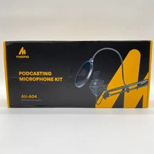 Maono USB 2.0 Plug And Play Cardioid Podcasting Microphone Kit Model AU-A04