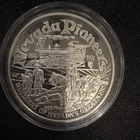 Nevada Pioneers 1991 1 oz .999 Silver Round Builders Great Seal