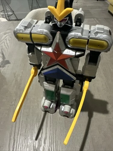 Vintage Power Rangers DX Ohranger Robo Super Zeo Megazord 1996 Bandai Complete