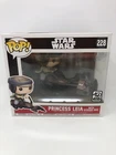 Funko POP! Star Wars Black Box Princess Leia with Speeder Bike #228 NOT MINT