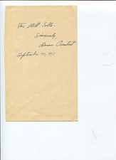 Bonaro Wilkinson Overstreet Poet Author Lecturer Signed Autograph