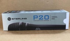Sterling P20 Performance Series Vocal Microphone- Brand New Open Box.