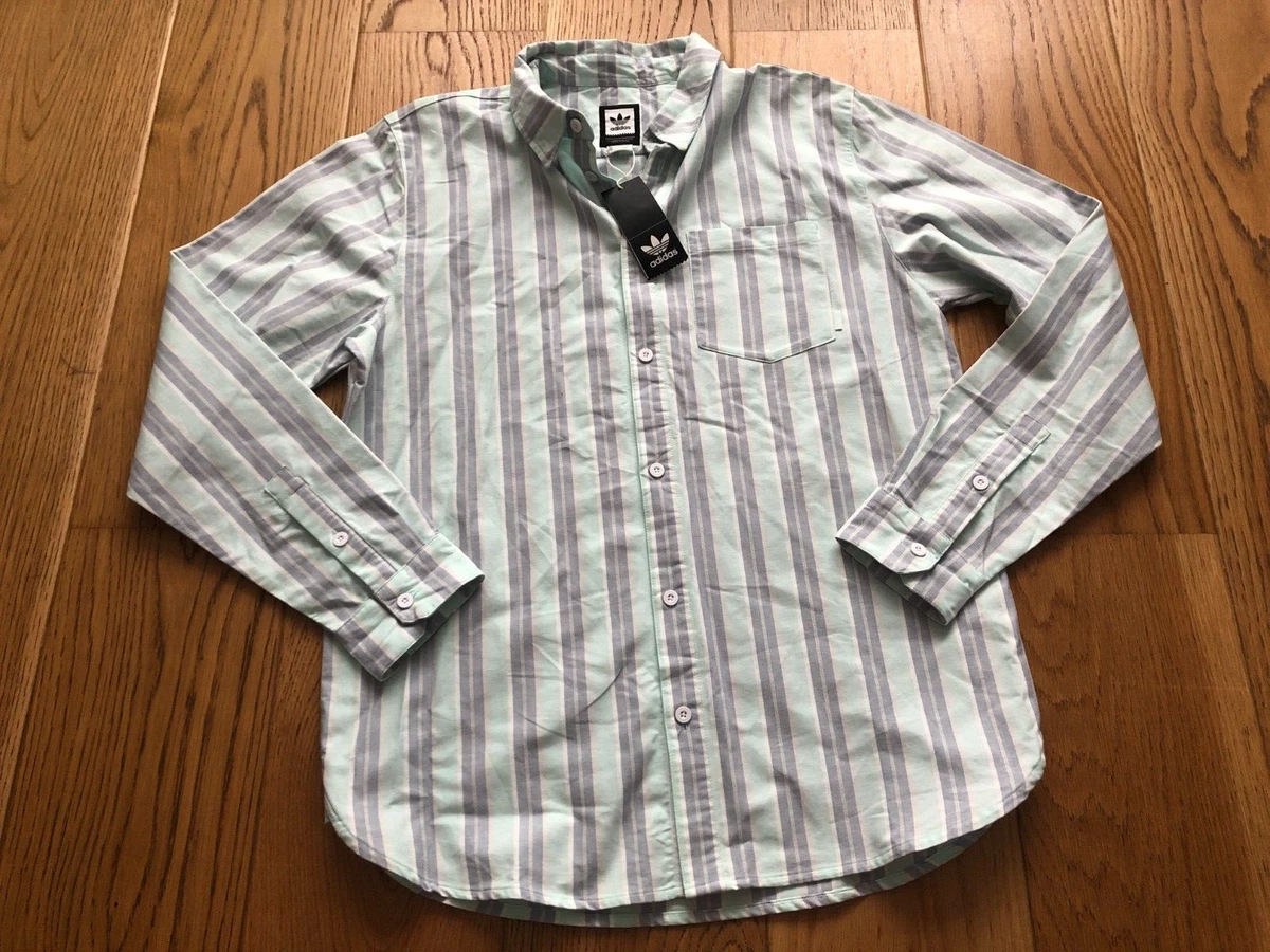 Adidas vertical sales striped shirt