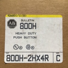Allen-Bradley Heavy Duty Push Switch 800H-2HX4R