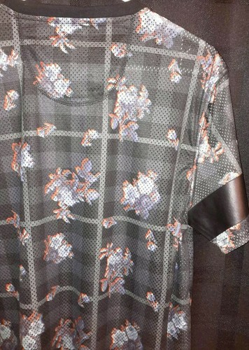 New! Blak Is The New Black Rocawear Floral Print Football Jersey Size L - Picture 12 of 12