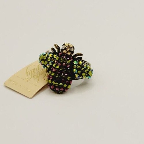 KIRKS FOLLY To Bee or Not to Bee Hinged RING sz 7 COLLECTIBLE Retired - Picture 7 of 8