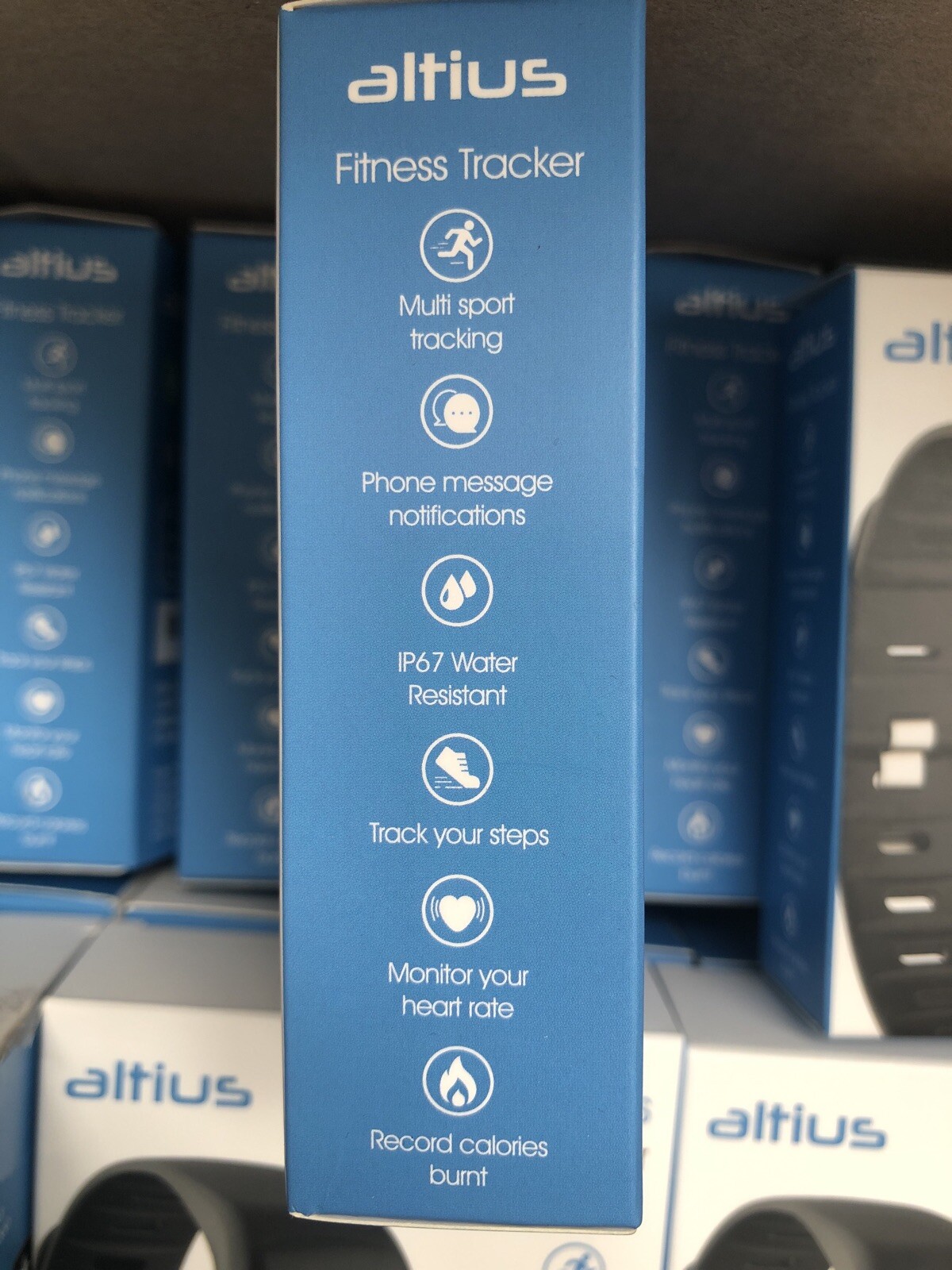 ALTIUS Fitness Tracker Watch. Multi Sport Tracking, Heart Rate. Free