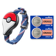 2 x Murata CR2032 Battery Replacement for Pokemon Go Plus Bracelet Wristband