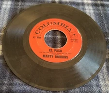 Marty Robbins – El Paso Columbia – 4-41511 Vinyl, 7", 45 RPM US 1959