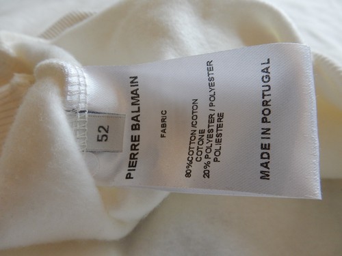 Men's Pierre Balmain Gold Crown "PB" Long sleeve Crewneck Sweatshirt 52 (42) L - Picture 7 of 9