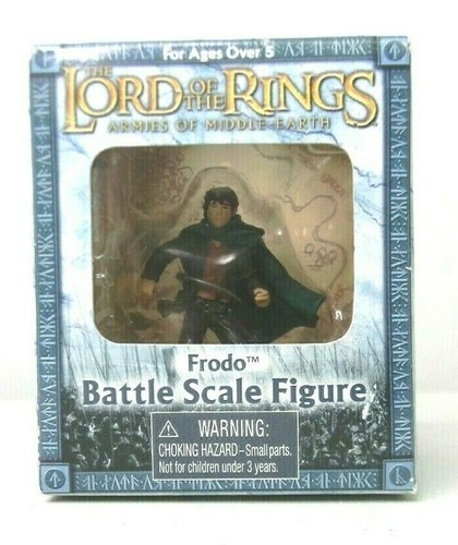 Figura Frodo Bolsón El Señor de los Anillos Ejércitos de la Tierra Media 48156 Escala de Batalla - Imagen 3 de 8