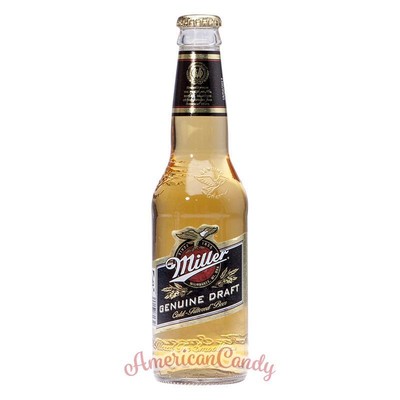 5 Flaschen Miller Genuine Draft US Beer Bier  (6,05 /l)