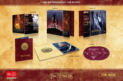 The Lord of the Rings Trilogy HDzeta Gold Label Steelbook 1-Click 