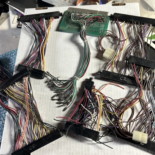 old vintage Jamma Adapter Parts Slot Wiring Harness ARCADE video GAME