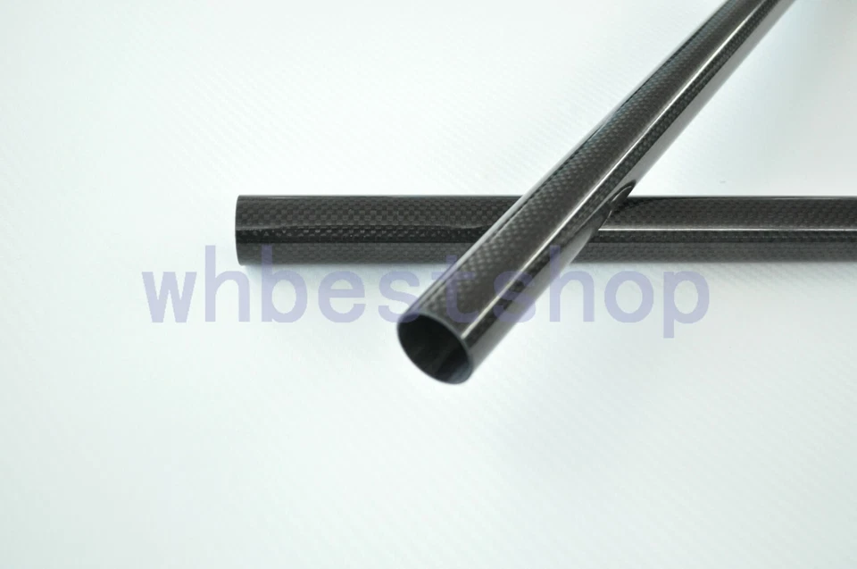 3k Carbon Fiber Rolled Tube 5 6 7 8 9 10 11 12 13 14 15 16 17 18 19 20mm x500mm - Image 4 of 4