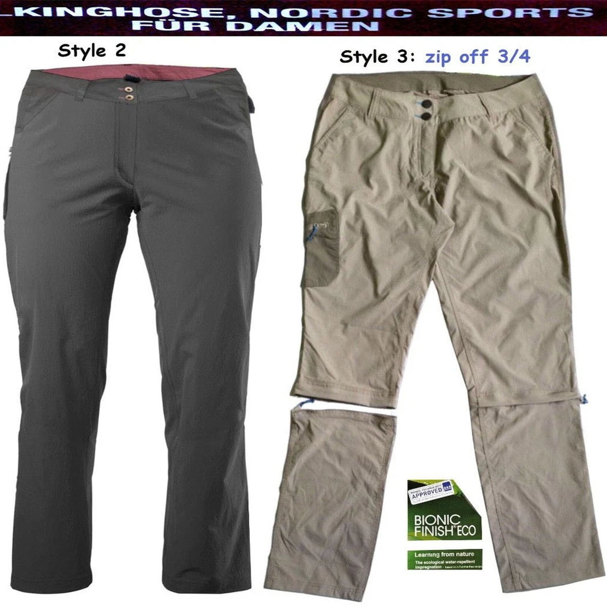 Cheap hiking shop trousers