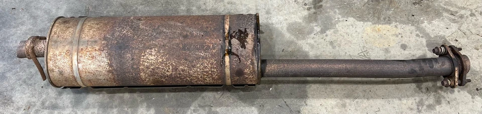 01 02 Ford Explorer Sport Trac 4.0L Exhaust Muffler Thru 3/4/02 OEM 1L5Z5230AE - Image 4 of 4