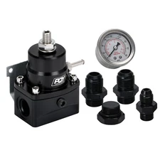 AN8 8AN AN6 Fuel Pressure Regulator With Gauge E85 EFI Motive High Pressure USA