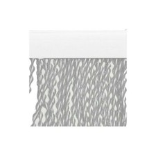 TENDA A CORDONCINO 'CAMELIA' cm 140 x 240 - cristallo/bianco
