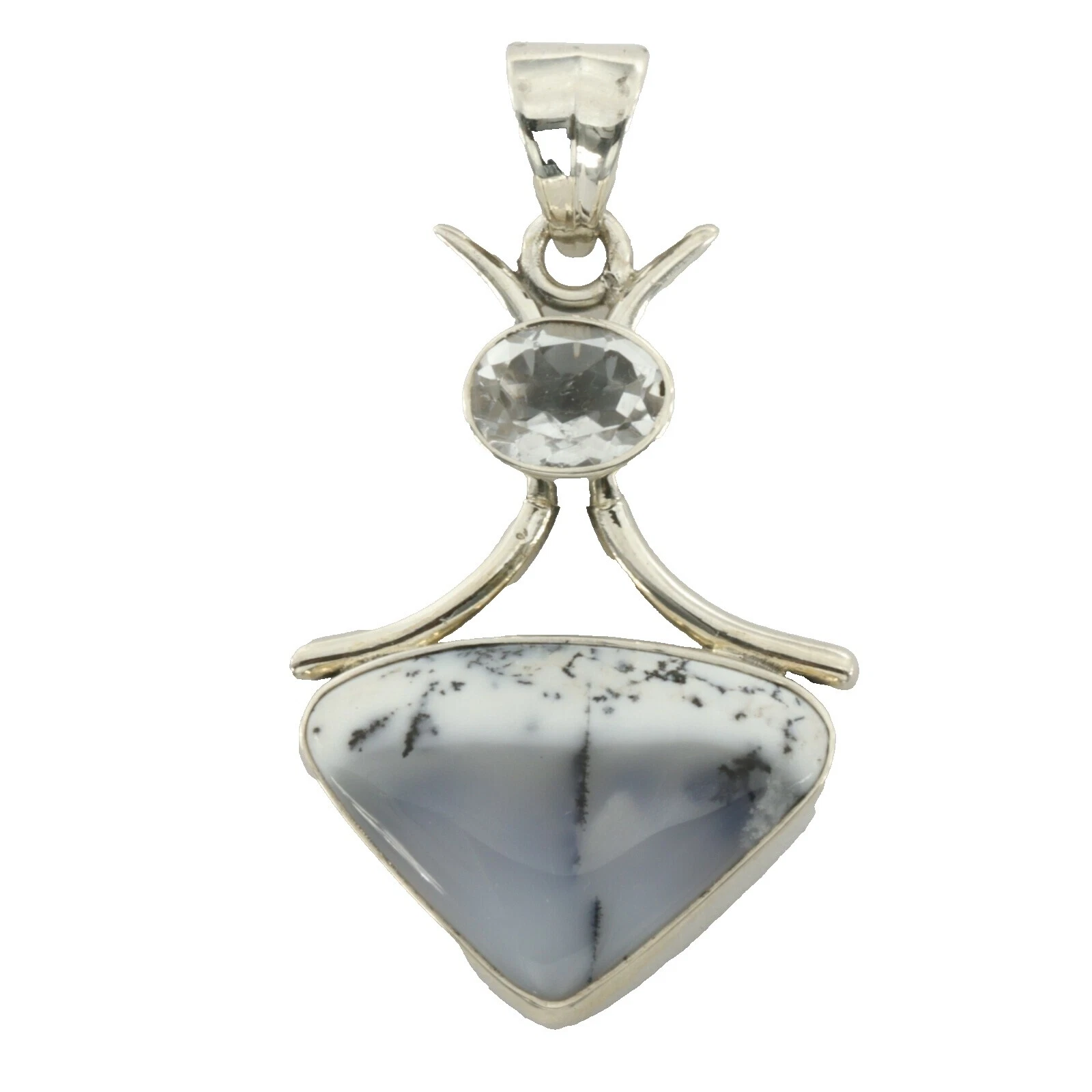 Agate Stone Sterling Silver Handcrafted Necklaces & Pendants