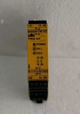 MUSHROOM PNOZ X2P 24VACDC 2N/O PNOZ X2P 24VACDC 2NO 777303 SAFETY RELAY ID37046-