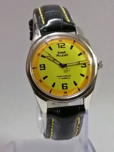 hmt pilot yellow dial